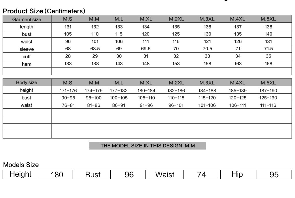 Azazel Gothic Mesh Faux Leather Coat Men's Size Chart
